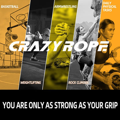 CRAZYROPE Hand Grip Antebrazo Ejercitar, Paquete De 4 O 6, 22.5 Kg - 157.5 Kg Fortalecedor De Agarre, Ejercitador De Manos Para Antebrazo Fortalecer Y Rehabilitacion Mano